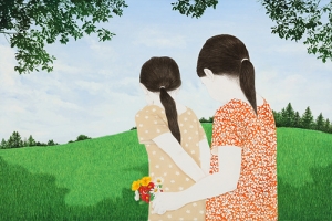 Children on the field