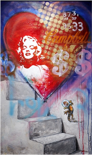 Marilyn Amor Heart